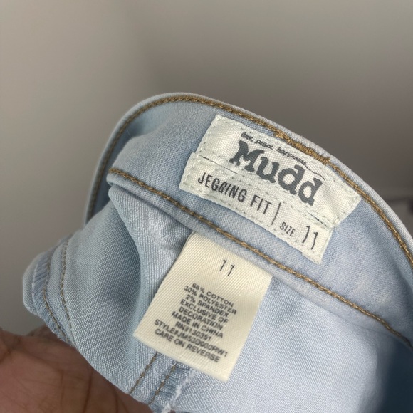 Mudd juniors light wash Jeans size 11 - Picture 6 of 9
